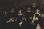 Frans Hals The Governors of the Old Men's Almshouse (mk45) oil on canvas